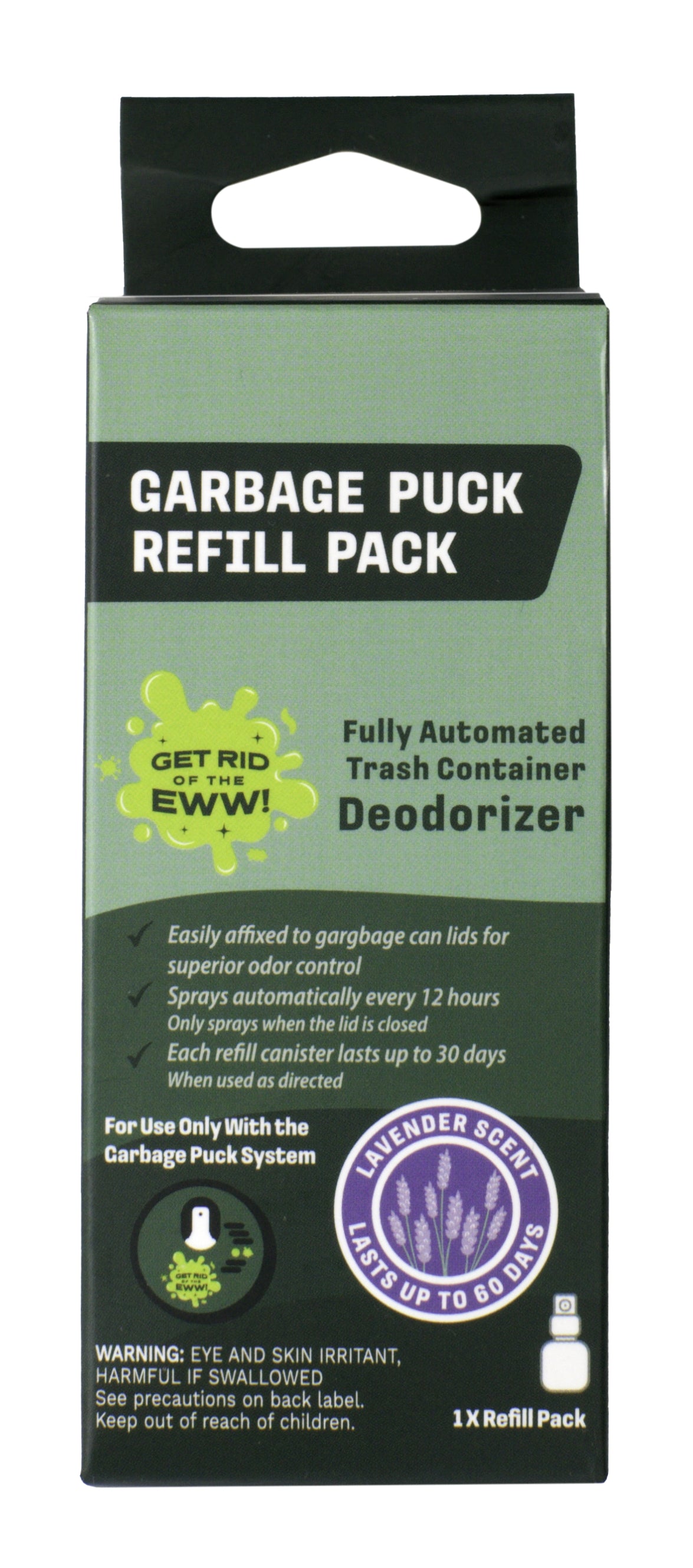 Garbage Puck Refill 1 Pack Lavender